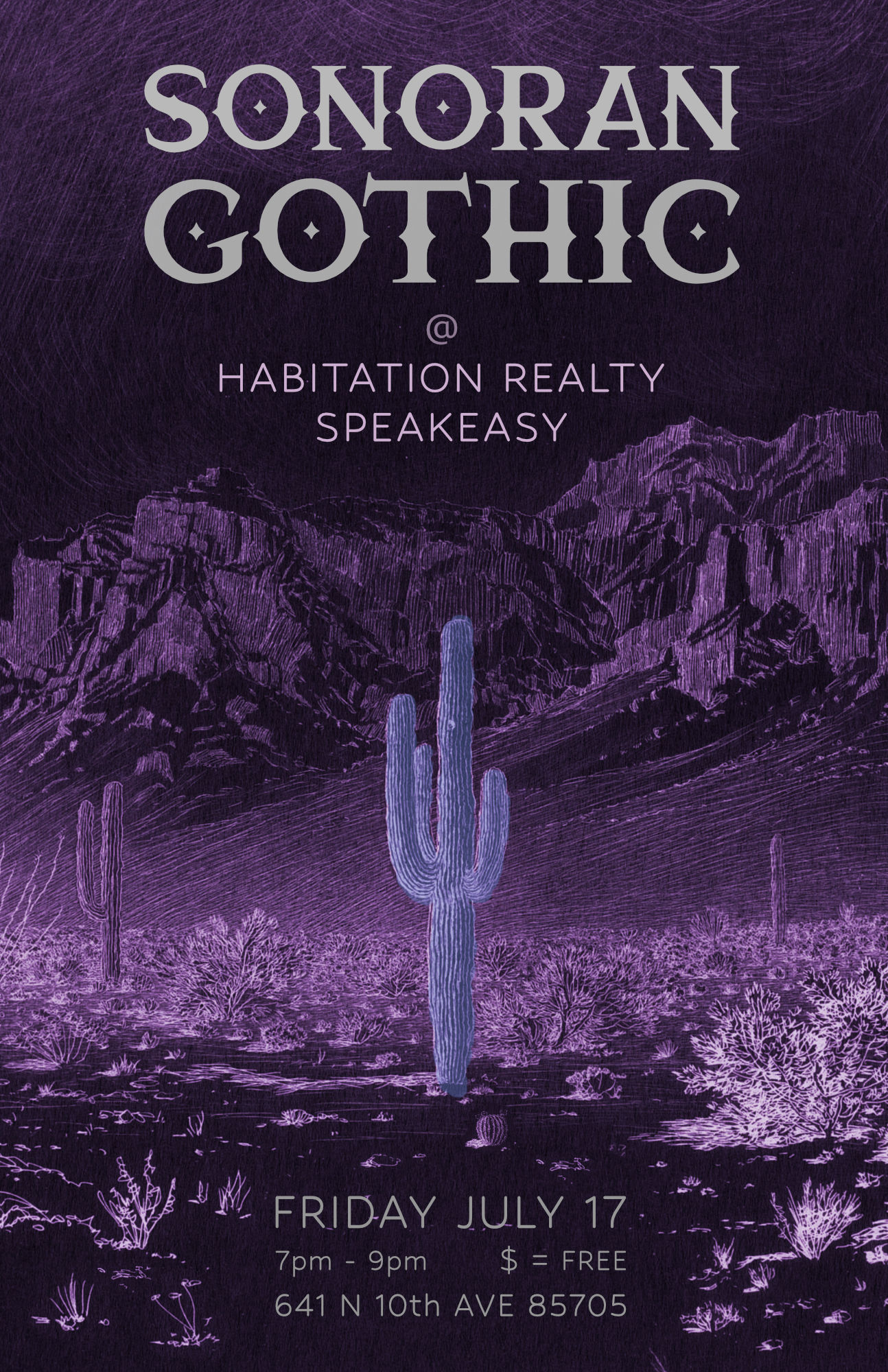 Sonoran Gothic Live @ Poe's Art House, Tucson AZ